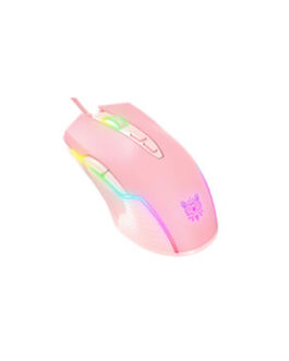 Mouse Onikuma Alámbrico Rosado CW905