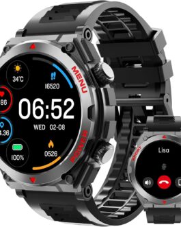 Reloj inteligente militar para hombre