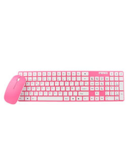 Combo de Teclado y Mouse Pink