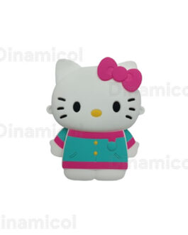 Carriel de Hello Kitty Siliconado Blanco