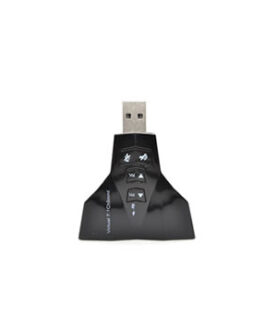 Tarjeta de sonido USB 7.1 plus